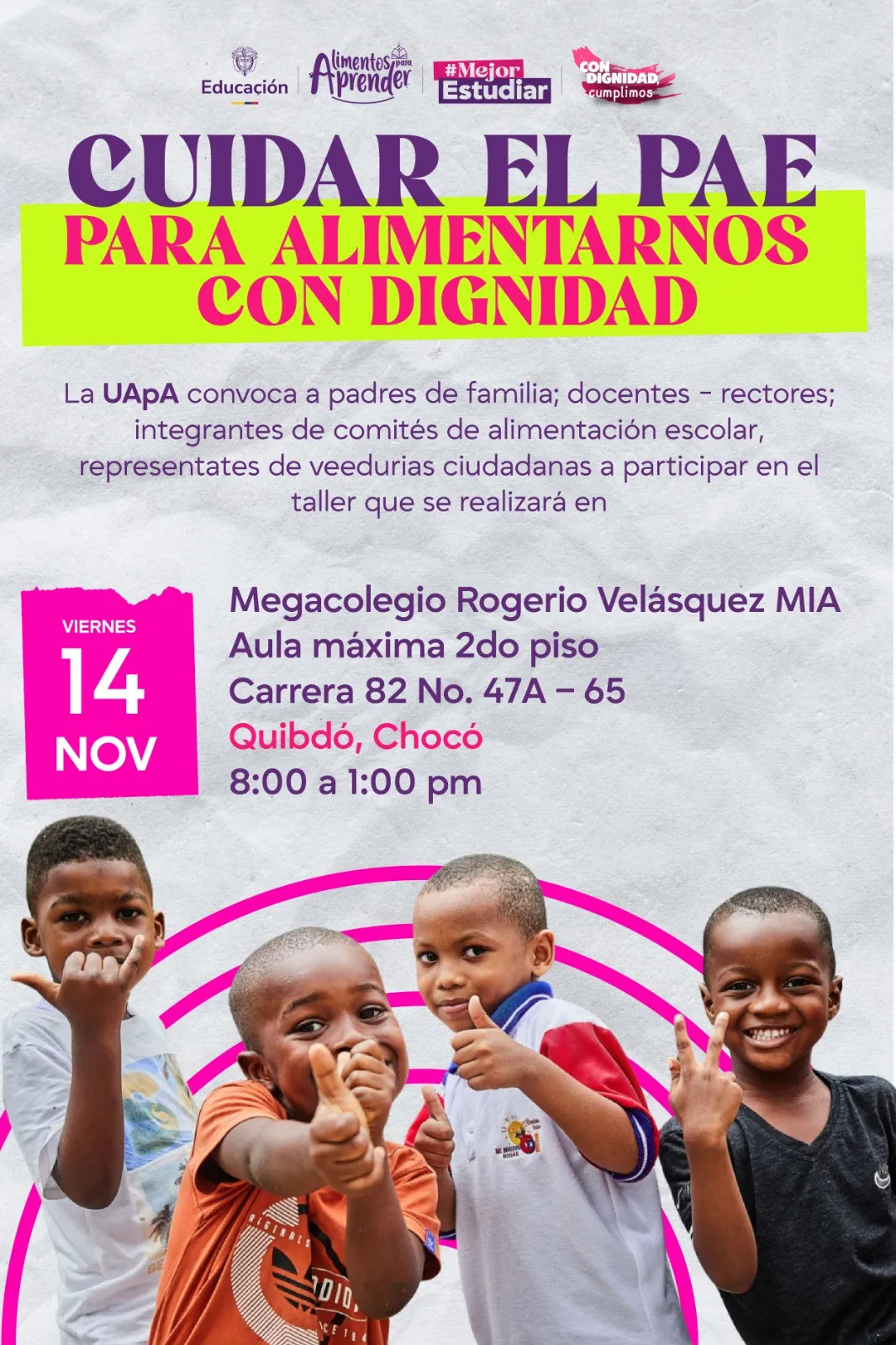Cuidar el PAE para Alimentarnos con Dignidad