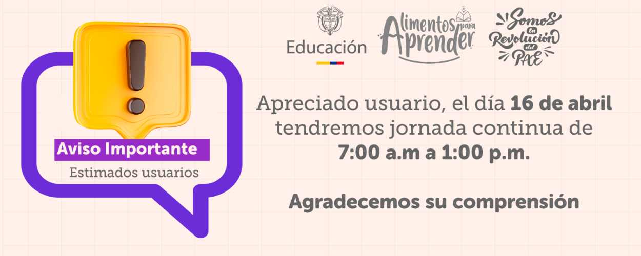 Jornada continua 16 de Abril 2025