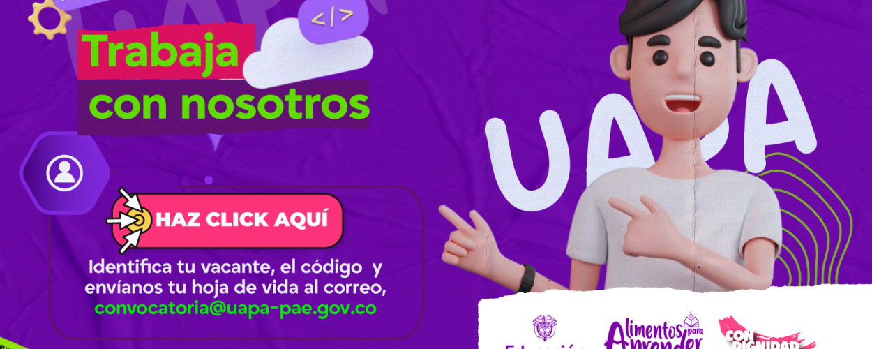 Trabaja con nosotros ¡Encuentra tu perfil aquí! 